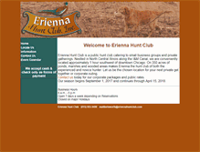 Tablet Screenshot of eriennahuntclub.com